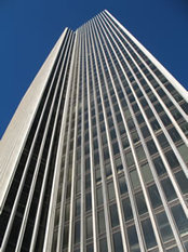 corning tower looking up