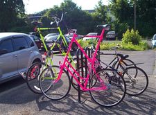 neon bikes