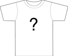 question mark t-shirt