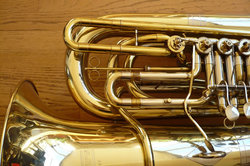 tuba closeup