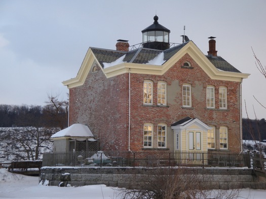 Saugerties Lighthouse, land side.