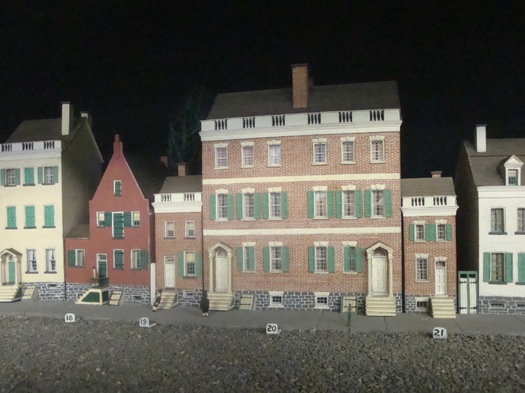 miniature streetscape.