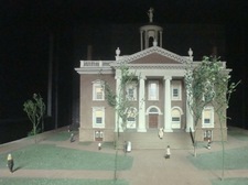 miniature of old state house.