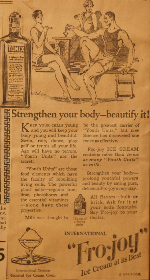 vintage ads katie Fro Joy