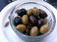 marinated olives