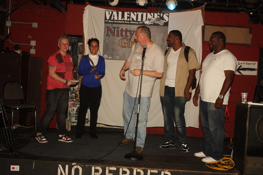 first Nitty Gritty Poetry Slam at Valentines