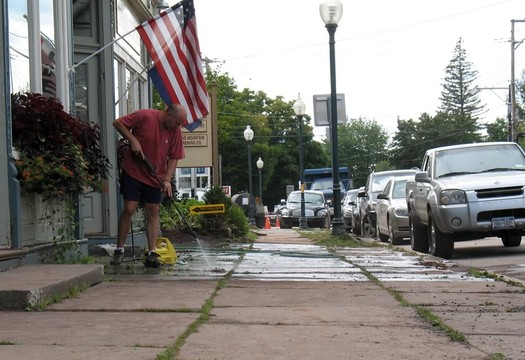 power wash