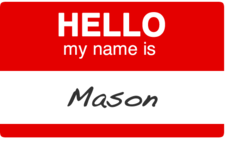 name tag mason