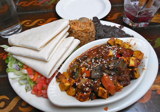 vegan mole el loco