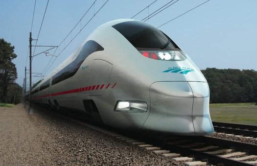 amtrack high-speed train concept