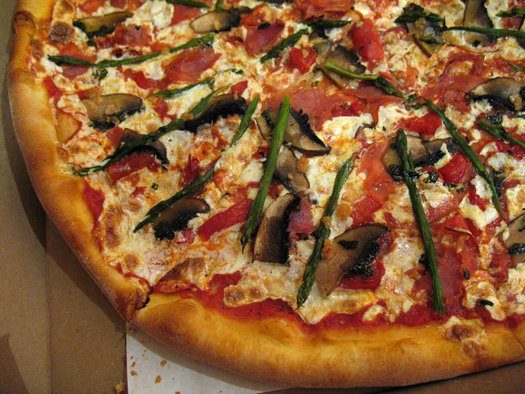Marisa's Place rusticana pizza