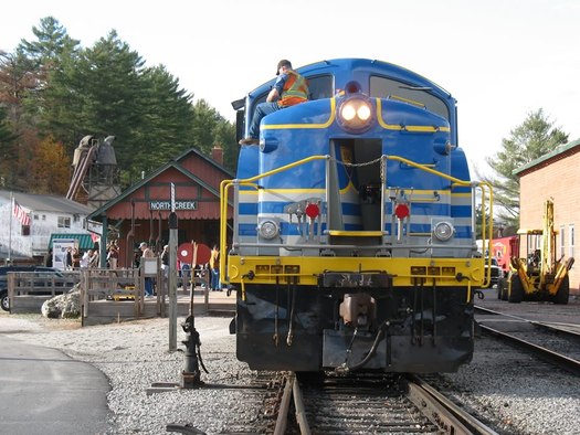 north creek trip train engine