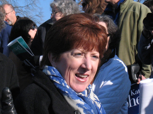 kathy sheehan at albany mayoral candidacy announcement