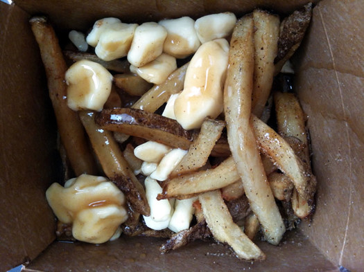 montreal poutine in carton