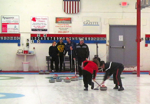 schenectady curling club sweeping