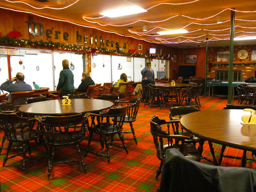 schenectady curling club viewing room wide
