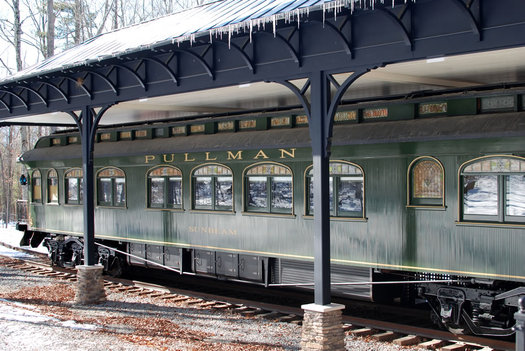 pullman car hildene manchester vt