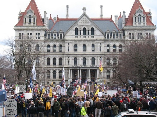 rally to repeal ny safe act new york state capitol 2013-02-28