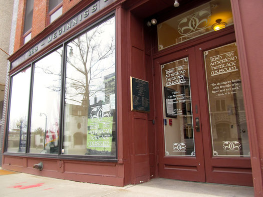 irish american heritage museum exterior