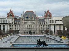 state capitol across plaza 2012 December