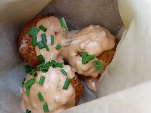 food truck festival troy 2013 ate-o-ate reuben fritters