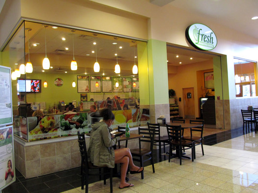 fresh healthy cafe exterior crossgates