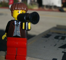 lego man with megaphone flickr hazzat cc