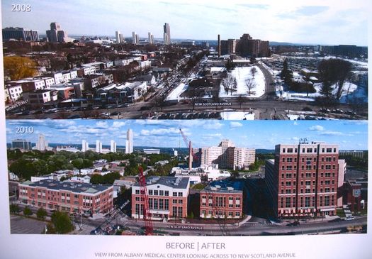 New Scotland Ave then and now