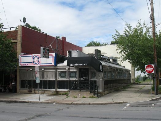 Quintessence diner building exterior 2013-July