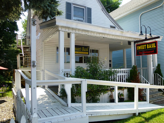 sweet basil thai restaurant exterior