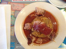 Casa Dominicana mofongo overhead