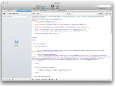 code editor html screengrab