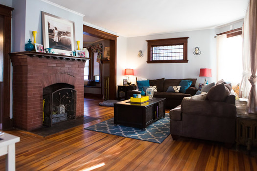 open house upper union living room