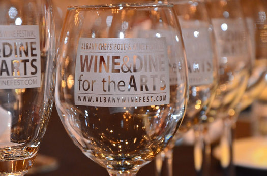 Thumbnail image for wine and dine for the arts wine glasses