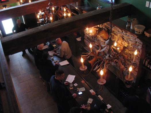 Madison Pour House looking down on to bar