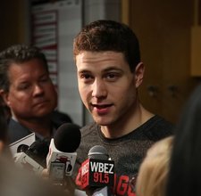 jimmer fredette talking with bulls media 2014-03