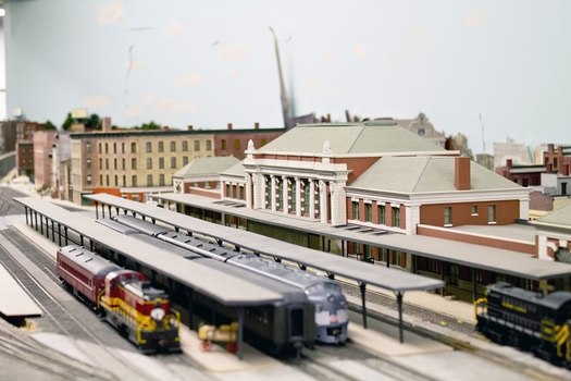 Troy Union Station model