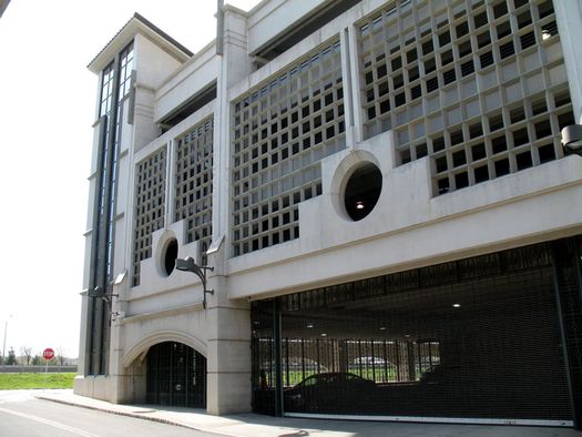 SUNY admin parking garage