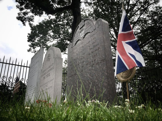 Duncan Campbell's grave