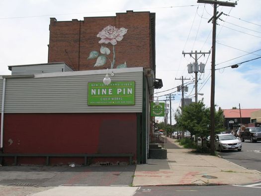 nine pin cider works exterior