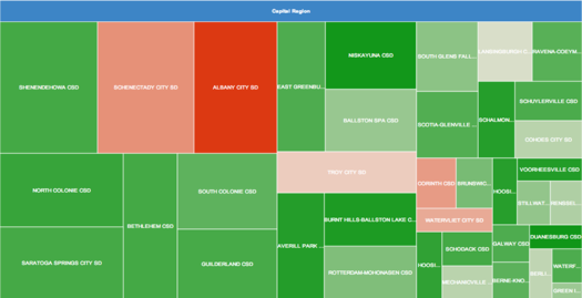 capital region hs cohort tree map