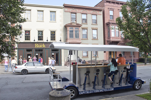 brewcycle outside the ruck in troy