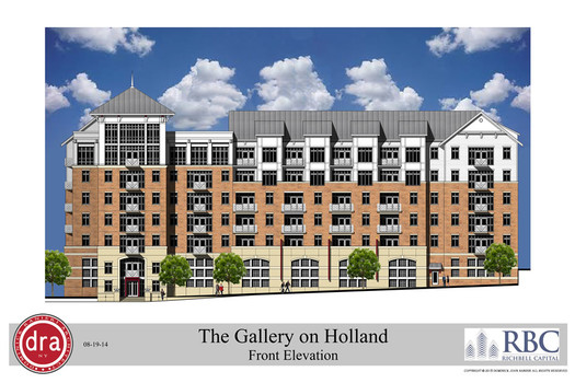 rendering 25 Holland Gallery on Holland