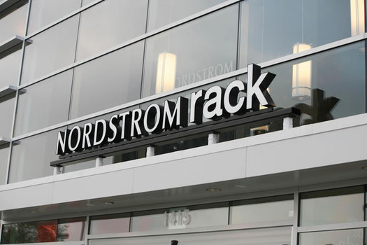 nordstrom rack exterior sign