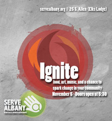 serve albany ignite 2014 poster