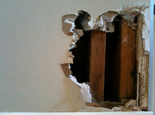 Thumbnail image for wall with hole in it