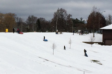 sledding at capital hills albany