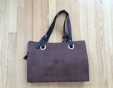 brown handbag