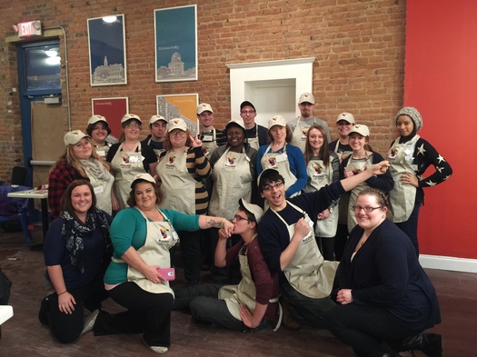 Puzzles Bakery and Cafe staff 2015 March