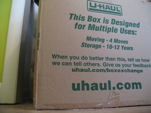 moving box closeup